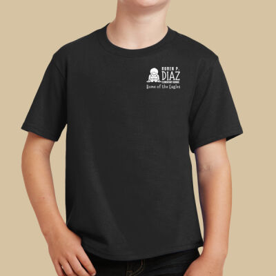 Youth T-Shirt - Greatest Team - Cute Eagle - White Thumbnail