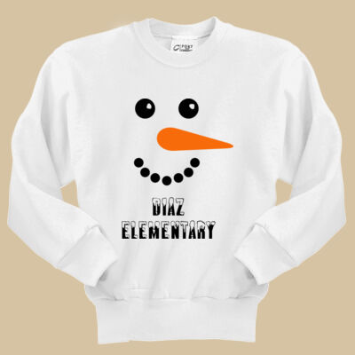 Youth Crewneck - Winter Holidays - Snowman Thumbnail