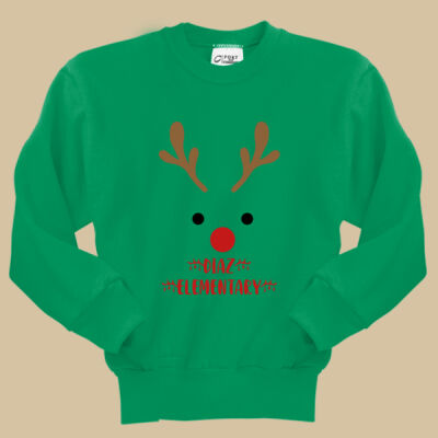  Youth Crewneck -  Winter Holidays - Reindeer   Thumbnail