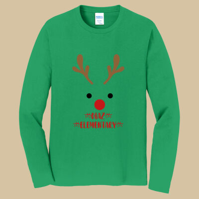 Adult Long Sleeve Shirt -  Winter Holidays - Reindeer   Thumbnail