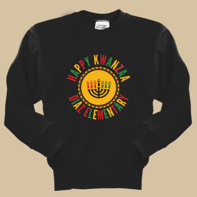 Youth Crewneck - Winter Holidays - Happy Kwanzaa Thumbnail