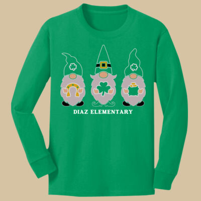 Youth Long Sleeve Shirt - Spring - Leprechaun's Thumbnail