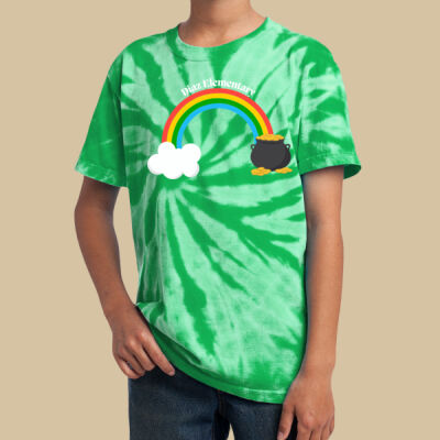 Youth Tie-Dye T-Shirt - T-Shirt - Spring - Rainbow Thumbnail