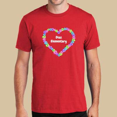 Adult T-Shirt - Spring - Candy Hearts Thumbnail