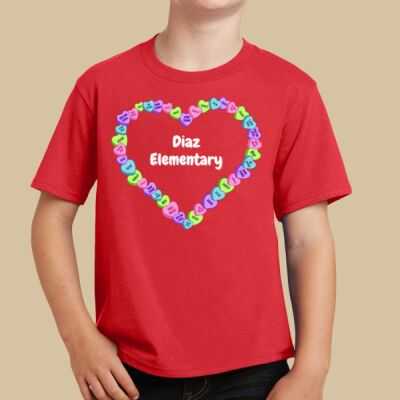 Youth T-Shirt - Spring - Candy Hearts Thumbnail
