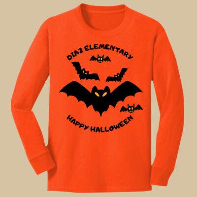 Youth Long Sleeve Shirt - Shirt - Fall - Bats Thumbnail