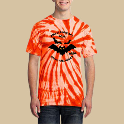 Adult Tie-Dye T-Shirt - Shirt - Fall - Bats Thumbnail