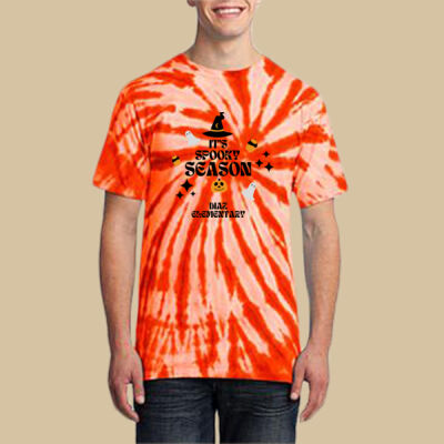 Adult Tie-Dye T-Shirt - T-Shirt - Fall - Its Spooky Season Thumbnail