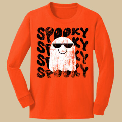 Youth Long Sleeve Shirt - Shirt - Fall - Cool Ghost Thumbnail