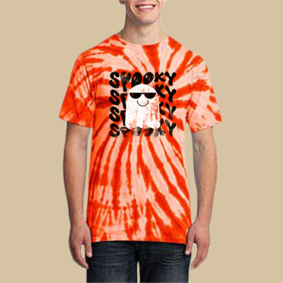 Adult Tie-Dye T-Shirt - Shirt - Fall - Cool Ghost Thumbnail