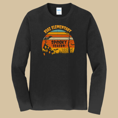 Adult Long Sleeve Shirt - Fall - Haunted House Thumbnail
