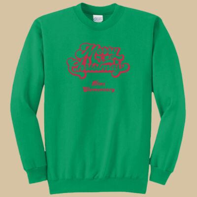 Adult Long Sleeve Shirt - Winter Holidays - Merry Christmas - Red   Thumbnail