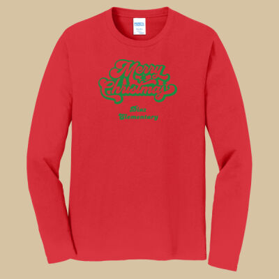 Youth T-Shirt - Winter Holidays - Merry Christmas - Green Thumbnail