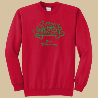 Youth T-Shirt - Winter Holidays - Merry Christmas - Green Thumbnail