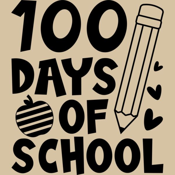 100 Days with pencil - Black Thumbnail