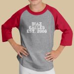 Youth Raglan T-Shirt - Diaz Thumbnail